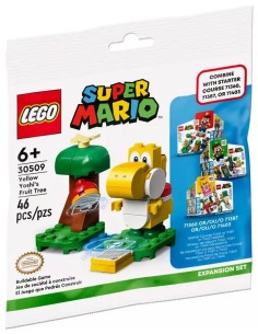 LEGO Super Mario - Ensemble dextension Larbre fruitier du Yoshi jaune - 30509 - En stock chez Brickgarden.fr