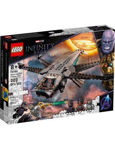 LEGO Super Heroes - Le dragon volant de Black Panther - 76186