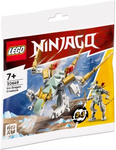 LEGO Ninjago - Le dragon de glace - 30649 - En stock chez Brickgarden.fr
