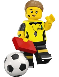 LEGO Série 24 - L'arbitre de foot - 71037-01 - En stock chez Brickgarden.fr