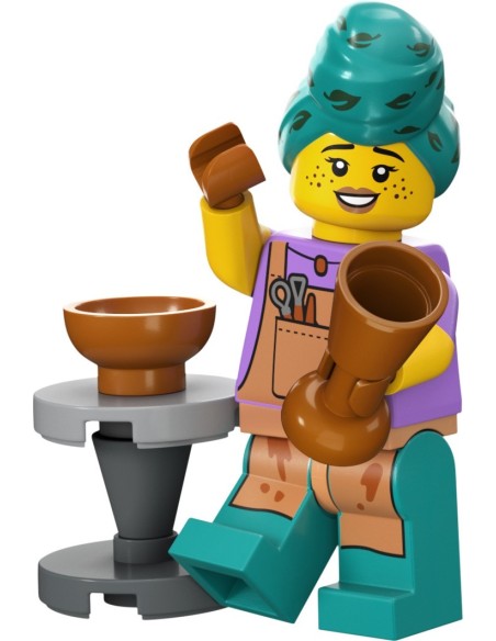 LEGO Série 24 - La potière - 71037-09 - En stock chez Brickgarden.fr