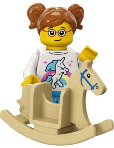 LEGO Série 24 - La cavalière de cheval à bascule - 71037-11 - En stock chez Brickgarden.fr