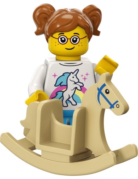 LEGO Série 24 - La cavalière de cheval à bascule - 71037-11 - En stock chez Brickgarden.fr