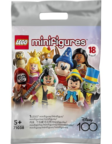 LEGO Série Disney 100 - Disney 100 ans - Sachet aléatoire - 71038