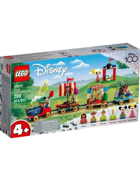 LEGO Disney - Le train en fête Disney - 43212 - En stock chez Brickgarden.fr