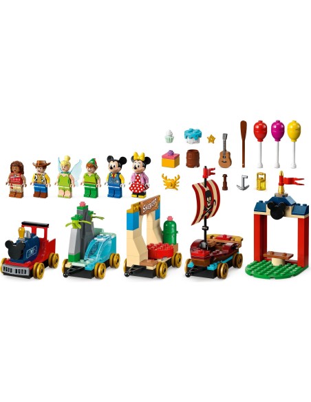 LEGO Disney - Le train en fête Disney - 43212 - En stock chez Brickgarden.fr