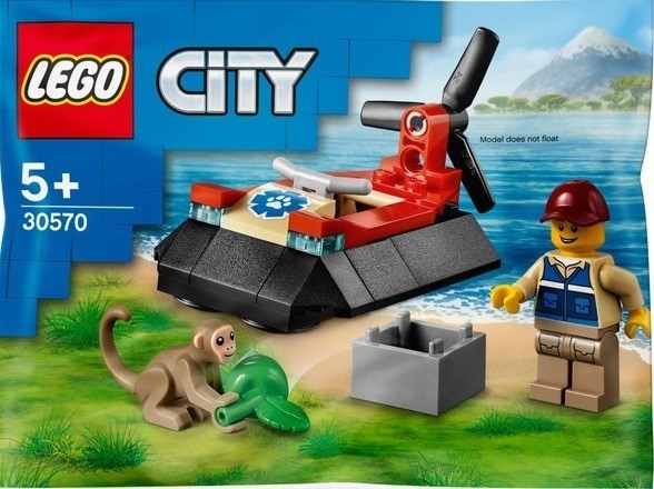 LEGO City - L'aéroglisseur de sauvetage - 30570 - Photo 1/1