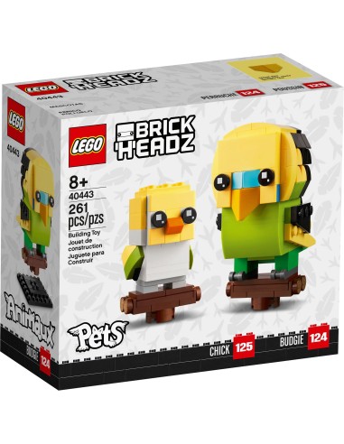 LEGO BrickHeadz - Perruche ondulée - 40443