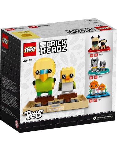 LEGO BrickHeadz - Perruche ondulée - 40443 - En stock chez Brickgarden.fr