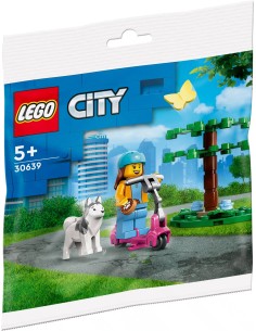 LEGO City - Balade en trottinette au parc pour chiens - 30639 - En stock chez Brickgarden.fr
