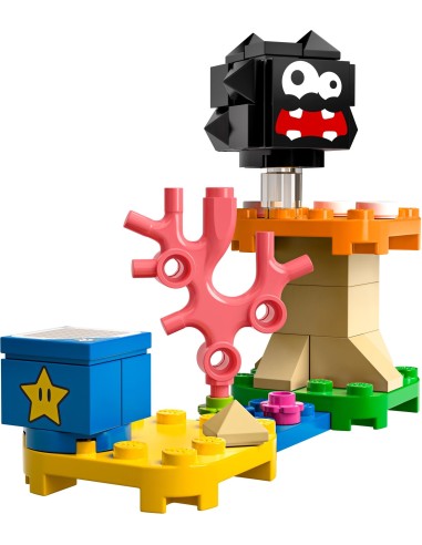 LEGO Super Mario - Fuzzy et plateforme champignon - 30389 - En stock chez Brickgarden.fr