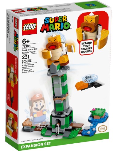 LEGO Super Mario - La Tour Infernale du Boss Frère Sumo - 71388