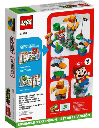 LEGO Super Mario - La Tour Infernale du Boss Frère Sumo - 71388 - En stock chez Brickgarden.fr