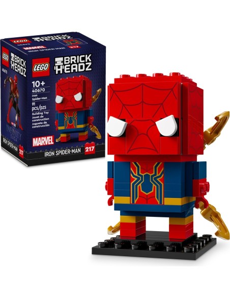 LEGO BrickHeadz - Iron Spider-Man - 40670 - En stock chez Brickgarden.fr LEGO BrickHeadz - Iron Spider-Man - 40670 - En stock chez Brickgarden.fr