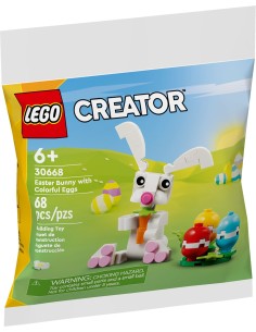 LEGO Exclusifs - Le lapin de Pâques et les oeufs colorés - 30668 - En stock chez Brickgarden.fr