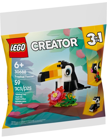 LEGO Creator - Le toucan tropical - 30688 - En stock chez Brickgarden.fr