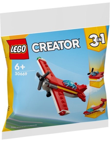 LEGO Creator - L'avion rouge iconique - 30669 - En stock chez Brickgarden.fr