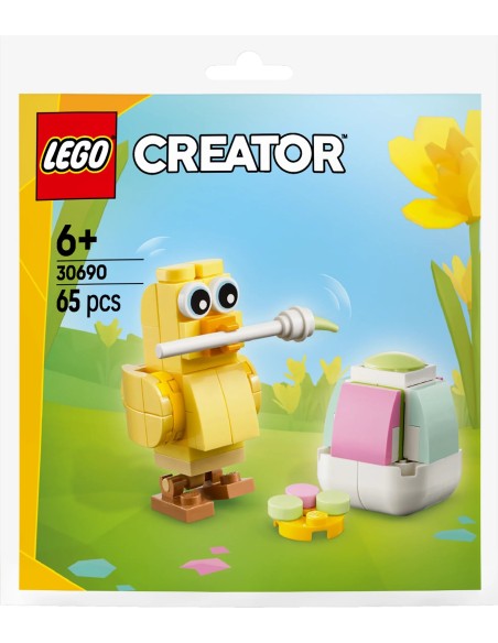 LEGO Creator - Le poussin peignant un uf de Pâques - 30690 - En stock chez Brickgarden.fr