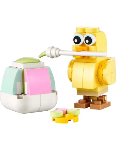 LEGO Creator - Le poussin peignant un uf de Pâques - 30690 - En stock chez Brickgarden.fr