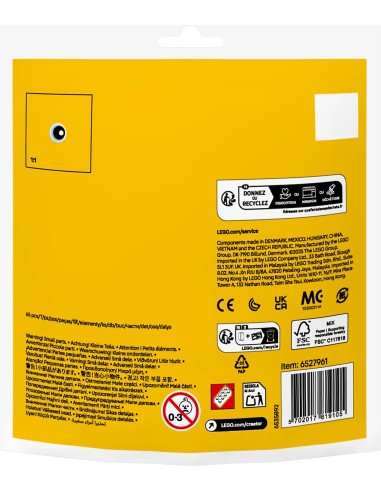 LEGO Creator - Le poussin peignant un uf de Pâques - 30690 - En stock chez Brickgarden.fr