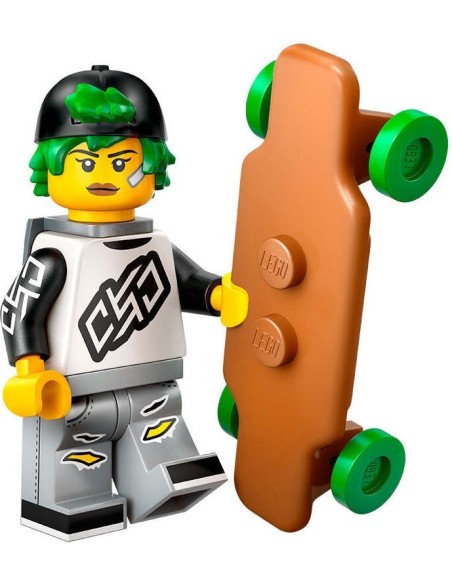 LEGO Série 27 - La skateuse - 71048-07 - En stock chez Brickgarden.fr