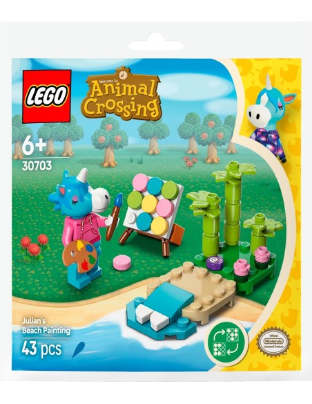 LEGO Animal Crossing - Peinture à la plage avec Lico - 30703 - En stock chez Brickgarden.fr