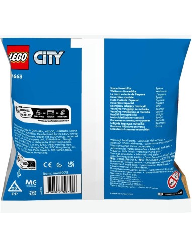 LEGO City - La moto volante de lespace - 30663 - En stock chez Brickgarden.fr