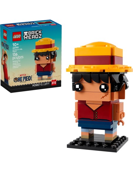 LEGO BrickHeadz - Figurine de Monkey D. Luffy - 40799 - En stock chez Brickgarden.fr