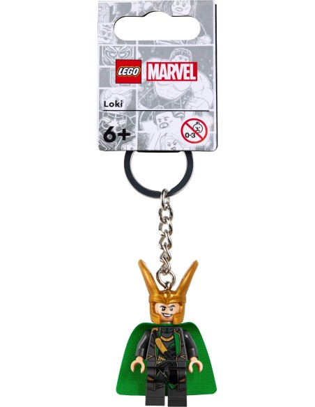 LEGO Les porte-clés - Loki - 854294 - En stock chez Brickgarden.fr