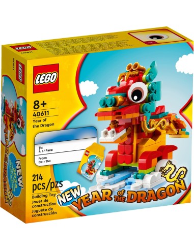 LEGO Exclusifs - Lannée du dragon - 40611 - En stock chez Brickgarden.fr