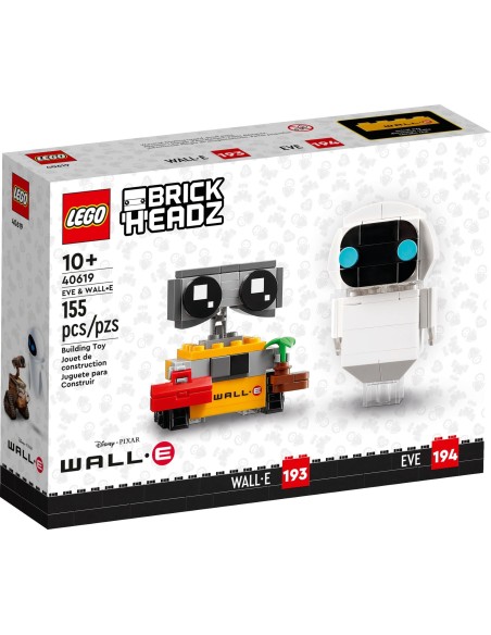 LEGO BrickHeadz - EVE & WALL-E - 40619 - En stock chez Brickgarden.fr