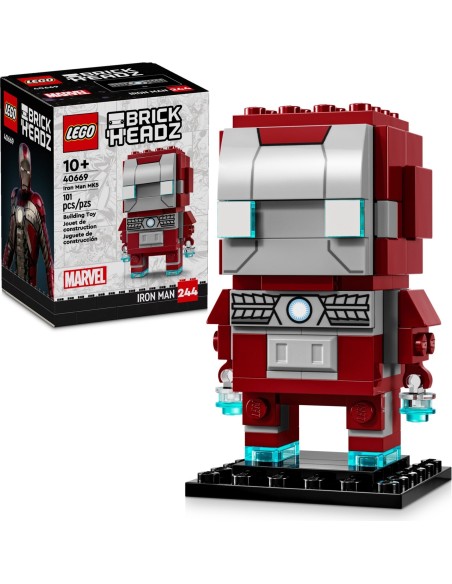 LEGO BrickHeadz - Iron Man MK5 - 40669 - En stock chez Brickgarden.fr