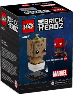 LEGO BrickHeadz - Groot - 40671 - En stock chez Brickgarden.fr