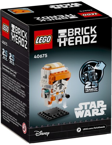 LEGO BrickHeadz - Commandant clone Cody - 40675 - En stock chez Brickgarden.fr