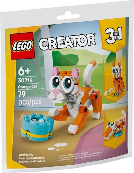 LEGO Creator - Le chat orange - 30714 - En stock chez Brickgarden.fr