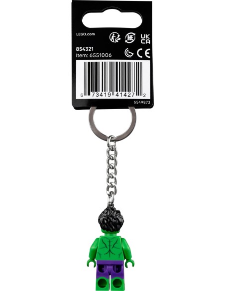 LEGO Les porte-clés - Hulk - 854321 - En stock chez Brickgarden.fr