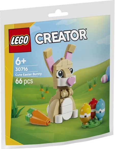 LEGO Creator - L'adorable lapin de Pâques - 30716 - En stock chez Brickgarden.fr