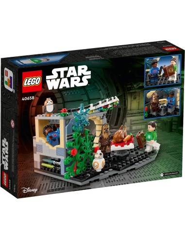 LEGO Star Wars - Diorama des fêtes du Faucon Millennium - 40658 - En stock chez Brickgarden.fr