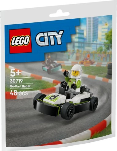 LEGO City - Le pilote de karting - 30719 - En stock chez Brickgarden.fr