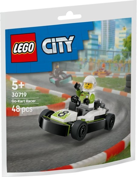 LEGO City - Le pilote de karting - 30719 - En stock chez Brickgarden.fr