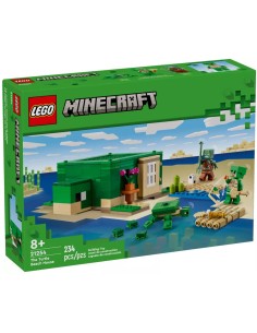 LEGO Minecraft - La maison de la plage de la tortue - 21254 - En stock chez Brickgarden.fr