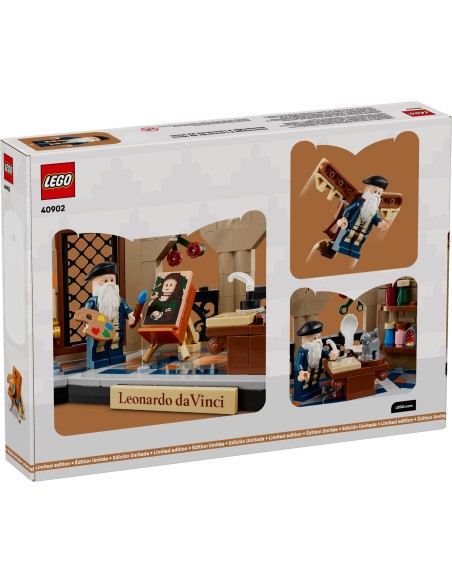 LEGO Exclusifs - Hommage à Léonard de Vinci - 40902 - En stock chez Brickgarden.fr