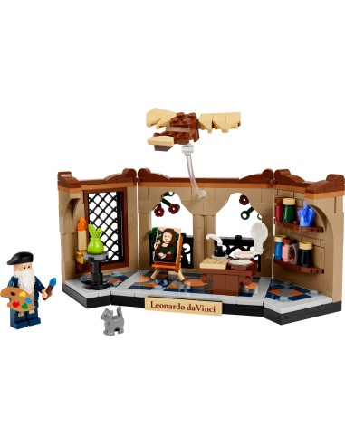 LEGO Exclusifs - Hommage à Léonard de Vinci - 40902 - En stock chez Brickgarden.fr