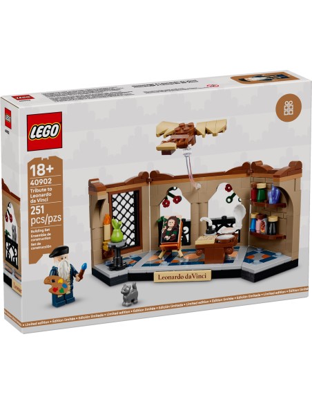 LEGO Exclusifs - Hommage à Léonard de Vinci - 40902 - En stock chez Brickgarden.fr