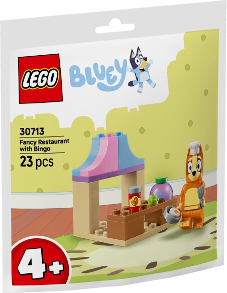 LEGO Bluey - Le restaurant chic avec Bingo - 30713 - En stock chez Brickgarden.fr