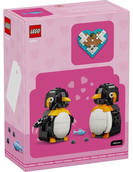 LEGO Exclusifs - Les manchots amoureux - 40886 - En stock chez Brickgarden.fr