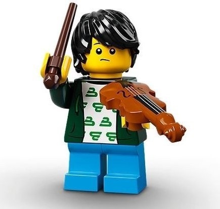 Minifigurine Série 21 - L'enfant violoniste