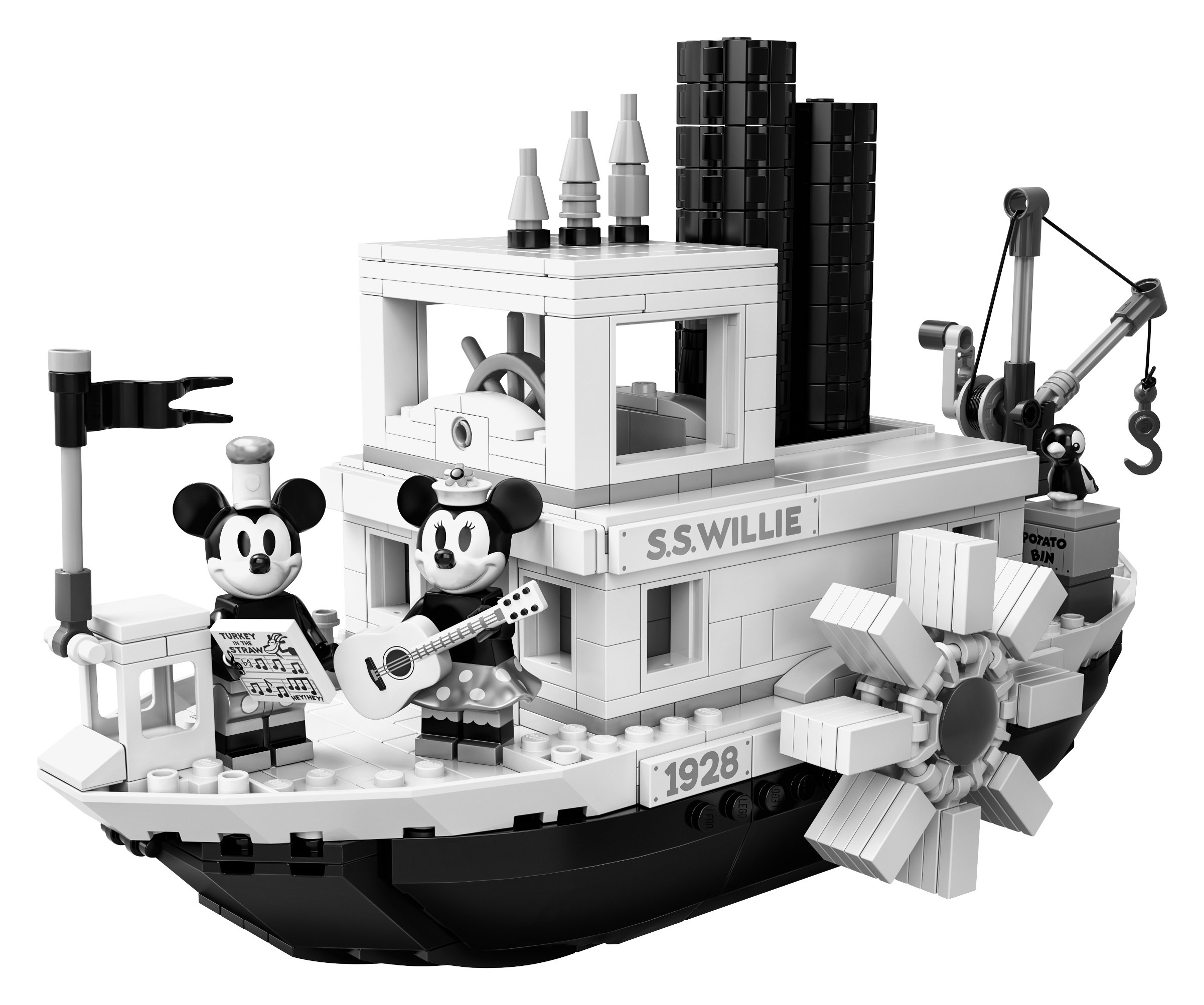 Le bateau à vapeur Willie (21317) 